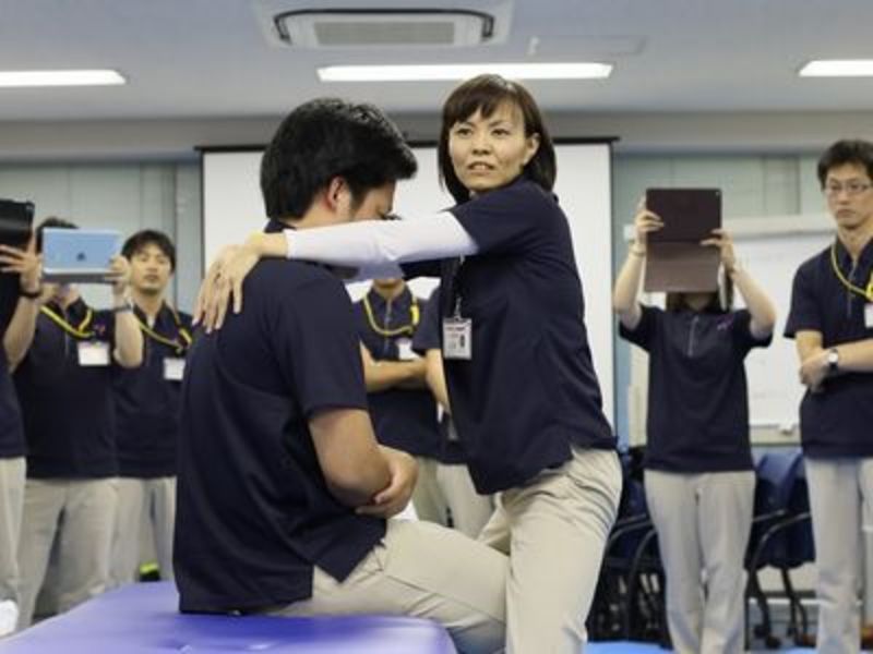入社時は、研修専用のトレーニングセンターで充実の研修をご用意♪《東証マザーズ上場・完全週休2日・賞与年2回》